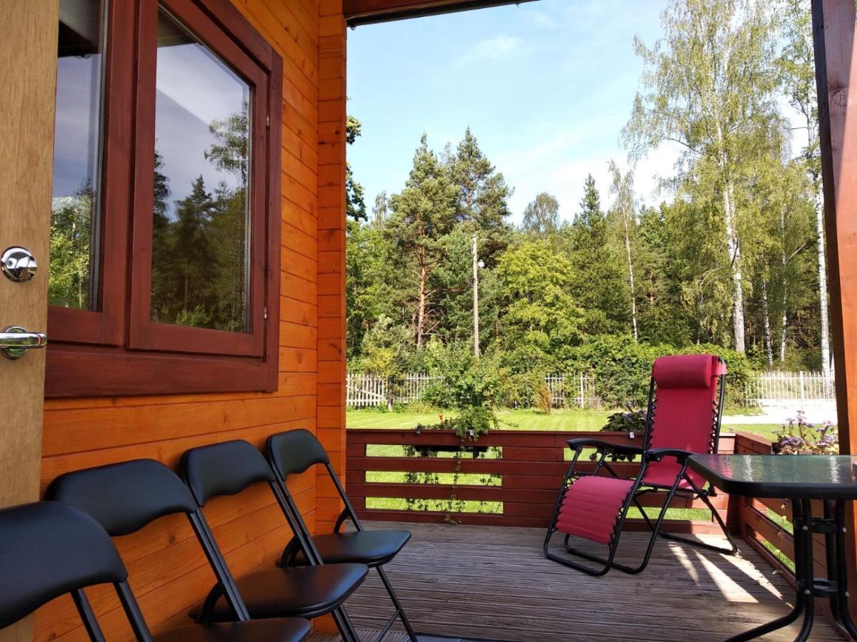 Family Summer House In Jurmala Bagian luar foto